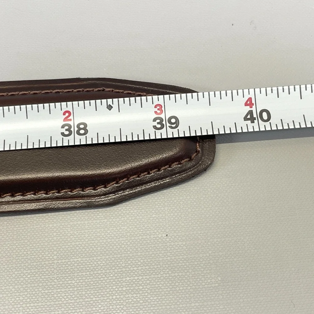 Columbia Belt Mens Size S 30-32 Brown Leather Casual Buckle Dress
